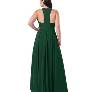 Azazi Mimi bridesmaid dress in Taupe. Worn once